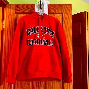 Men’s Small Under Armour Ball State hoodie. Very good condition